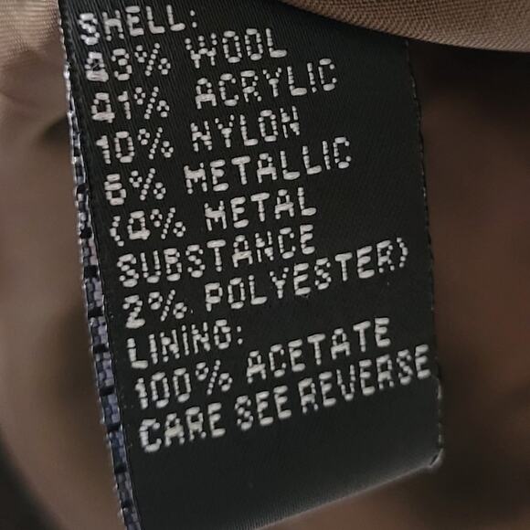 Carmen Marc Valvo Olive Green Embelished Evening Jacket size 16 - Picture 10 of 10